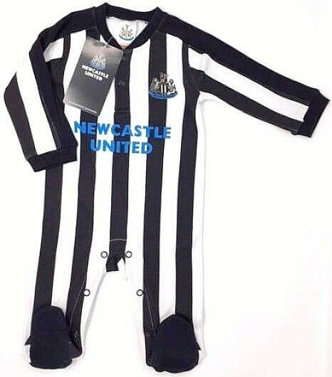 Newcastle United F.C Sleepsuit 9/12 mths ST Official Merchandise