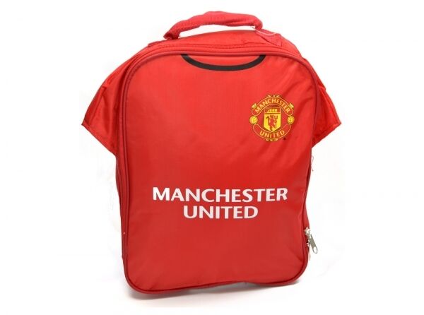 Manchester United FC Official Football Gift Kit Lunch Box Cool Bag Soccer 